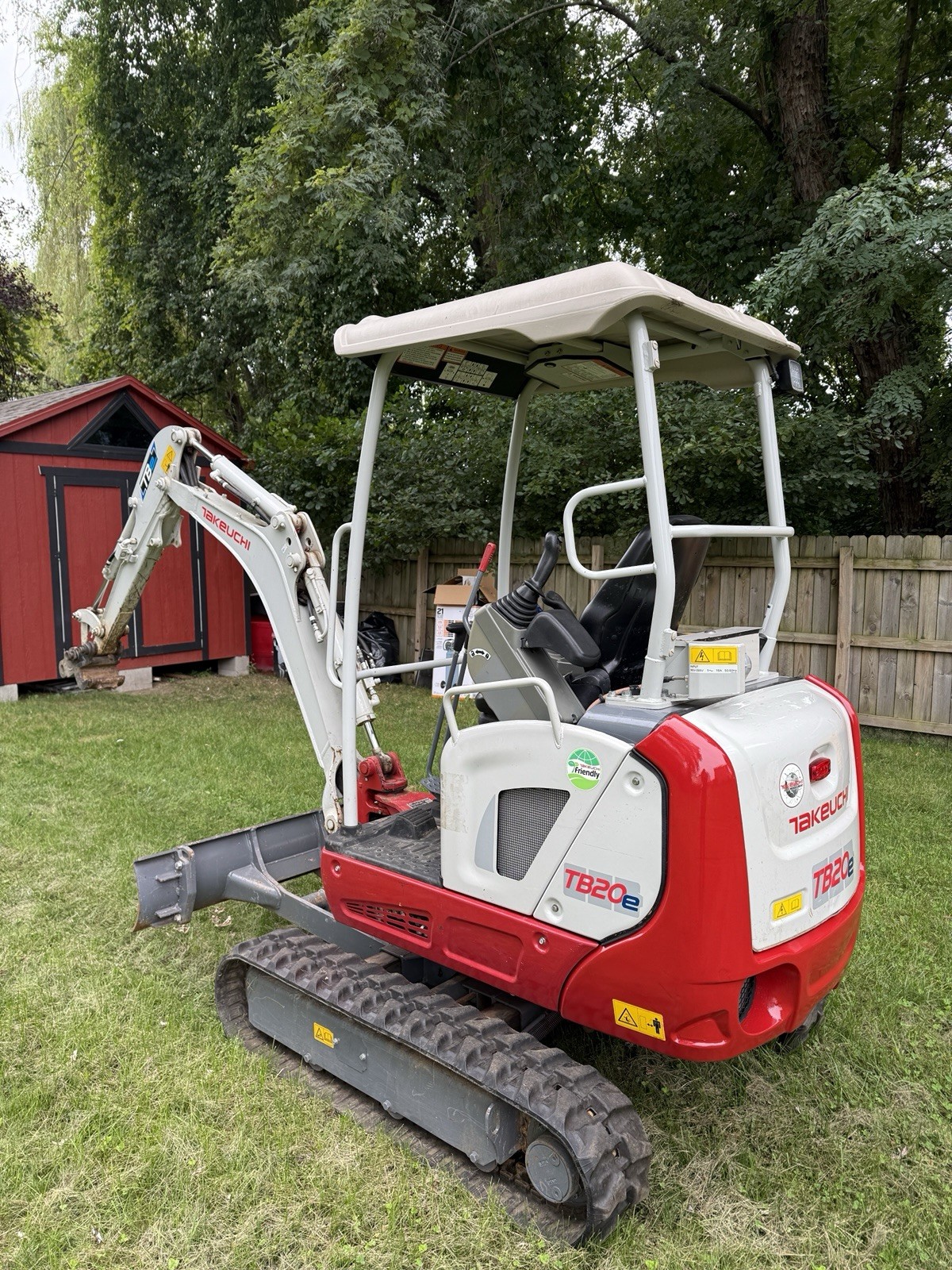 2024 Takeuchi Tb20e Mini Excavator 190hors