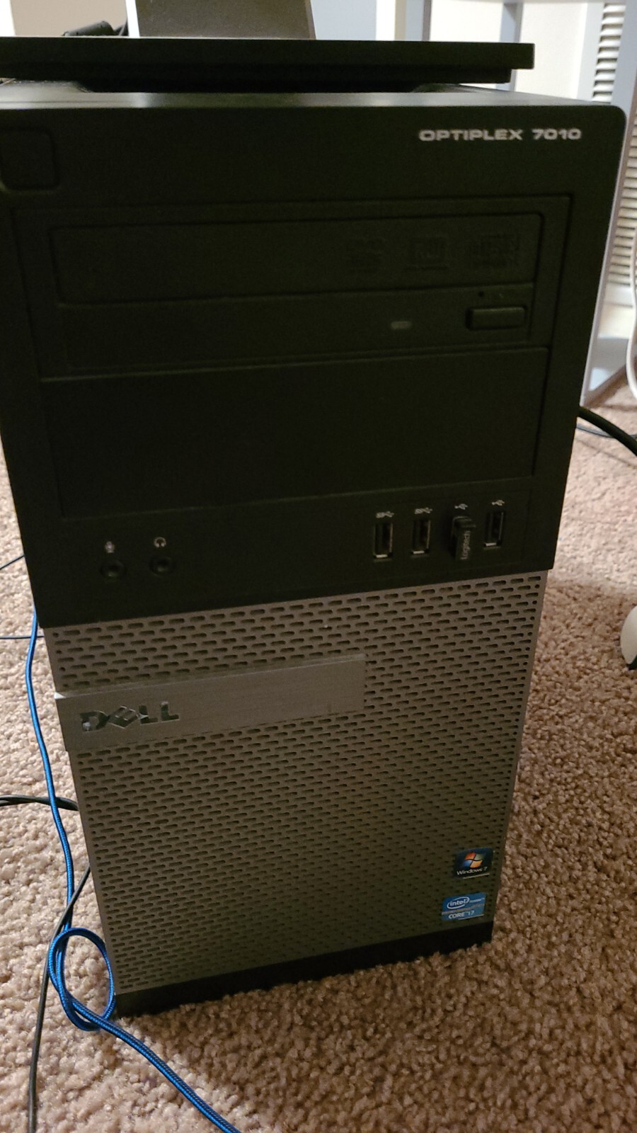 Gaming PC Dell Optiplex 7010 MT, I7-3770, 12GB RAM, Nvidia 1050ti OC ,WIFI CARD,