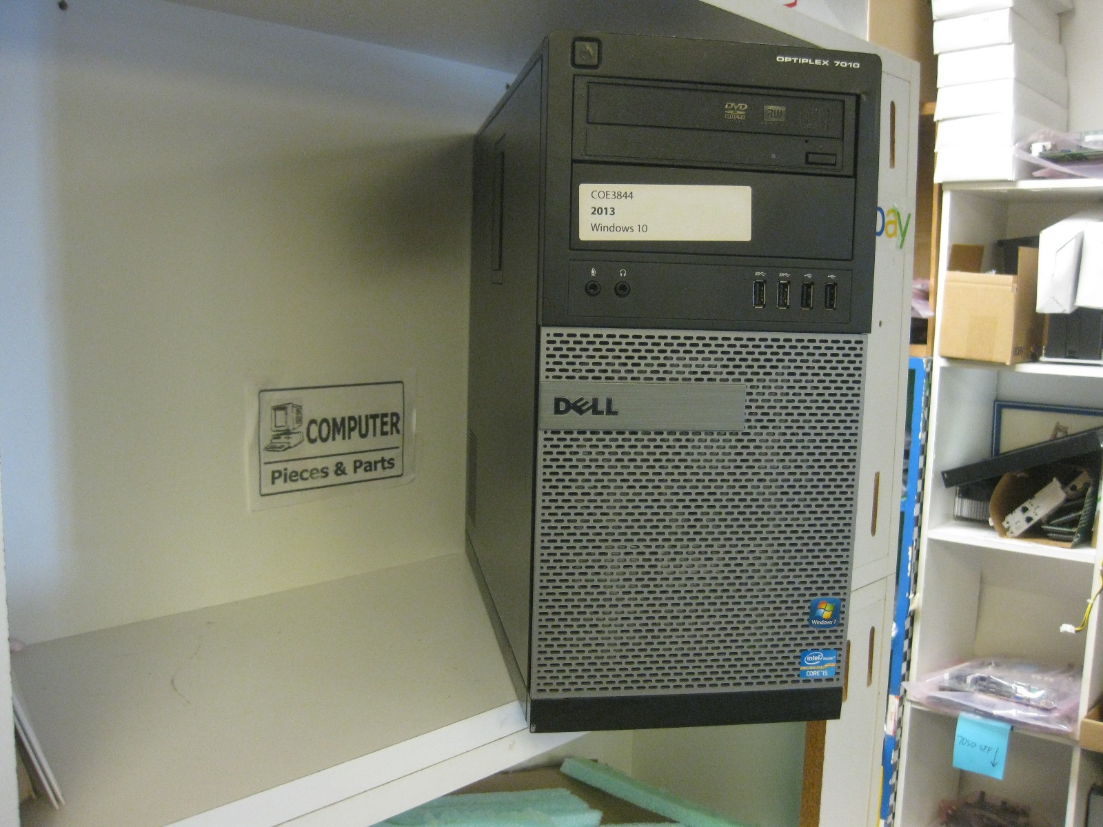 Dell Optiplex 7010 MT i5-3570 3.4GHz 8GB RAM  DVD+-RW , Tower No HDD & NO OS