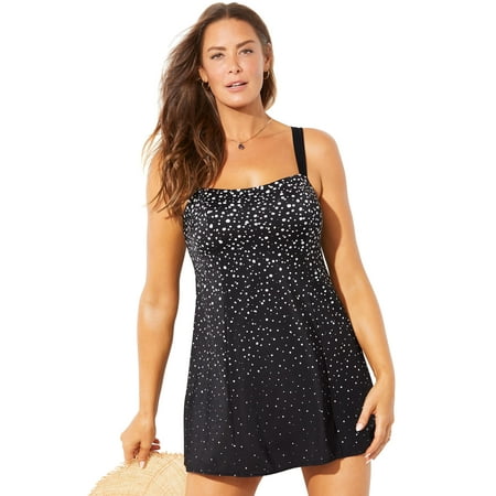 Swimsuits for All Women’s Princess Seam Swimdress