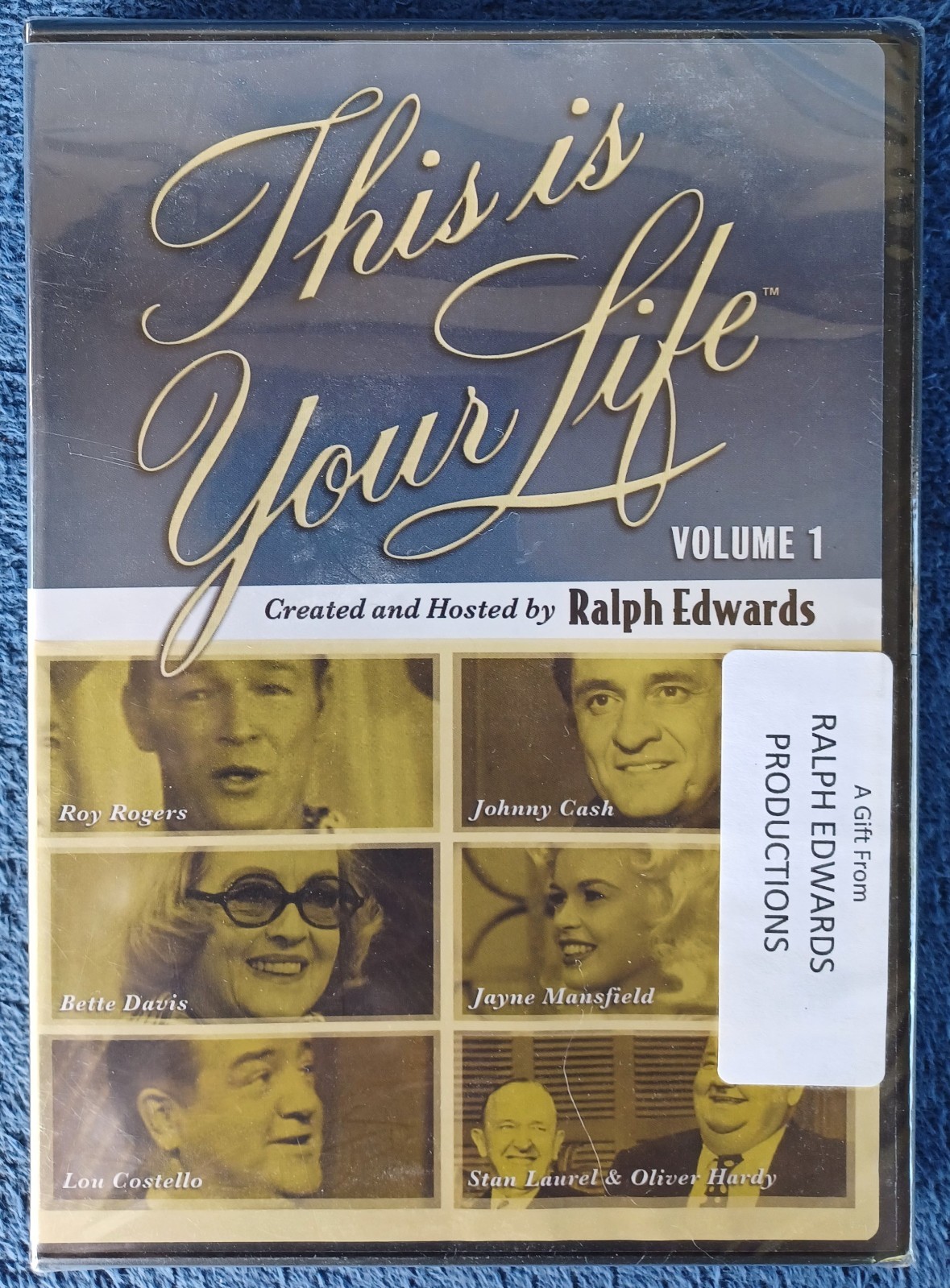 THIS IS YOUR LIFE- R.Edwards – J. Cash, J.Mansfield, Laurel & Hardy – Sealed DVD