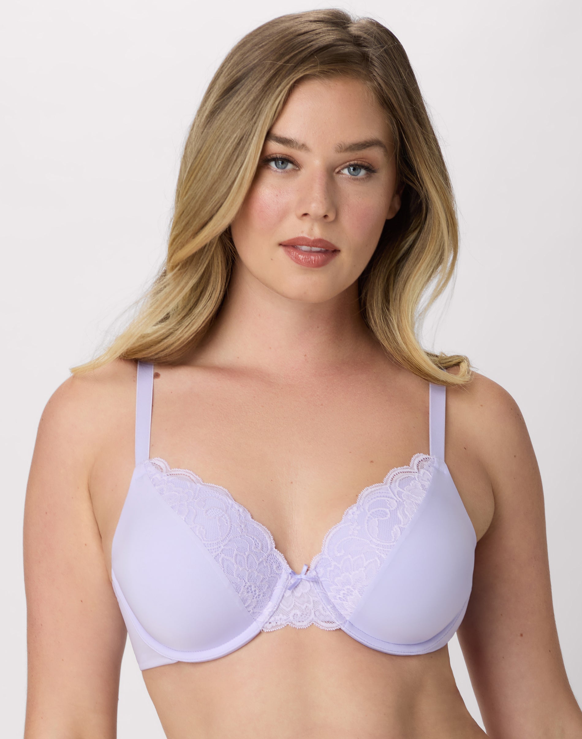 Maidenform Comfort Devotion Convertible Underwire Bra, Full Coverage Vega Violet 38C Women’s