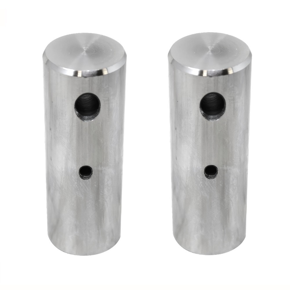 Two D49866 Pins (Boom Cylinder Tube End to Swing Tower) For Case 580 Backhoes