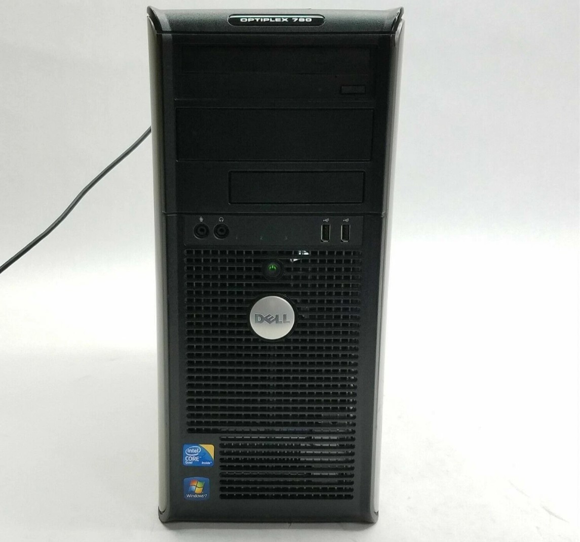DELL Optiplex 780 MT CORE2DUO 3.0GHz/4GB RAM/250GB HDD/DVDRW/WINDOWS XP SP3