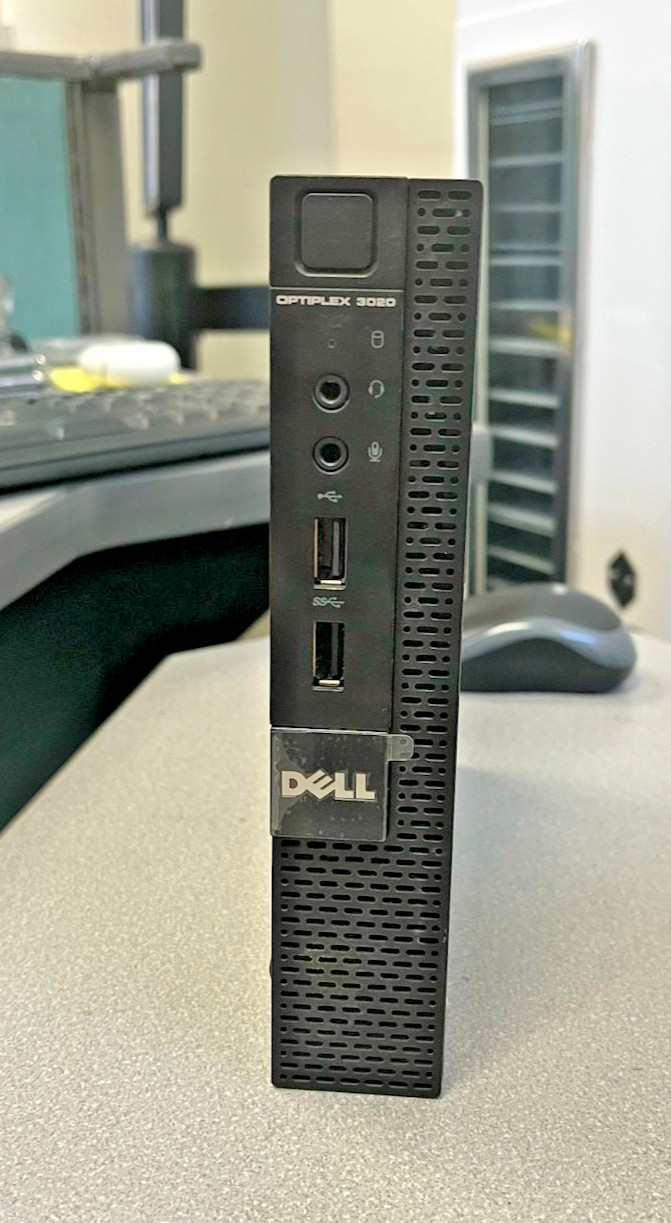 Dell OptiPlex 3020 Micro • Pentium G3250T • 4GB RAM • 120GB SSD • Windows 10 Pro