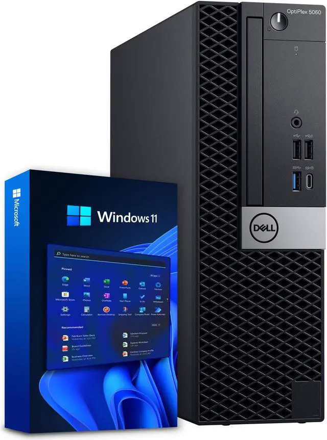 Dell OptiPlex 5060 W11 Desktop i5-8500 Six Core Turbo 16GB RAM 500GB SSD Solid