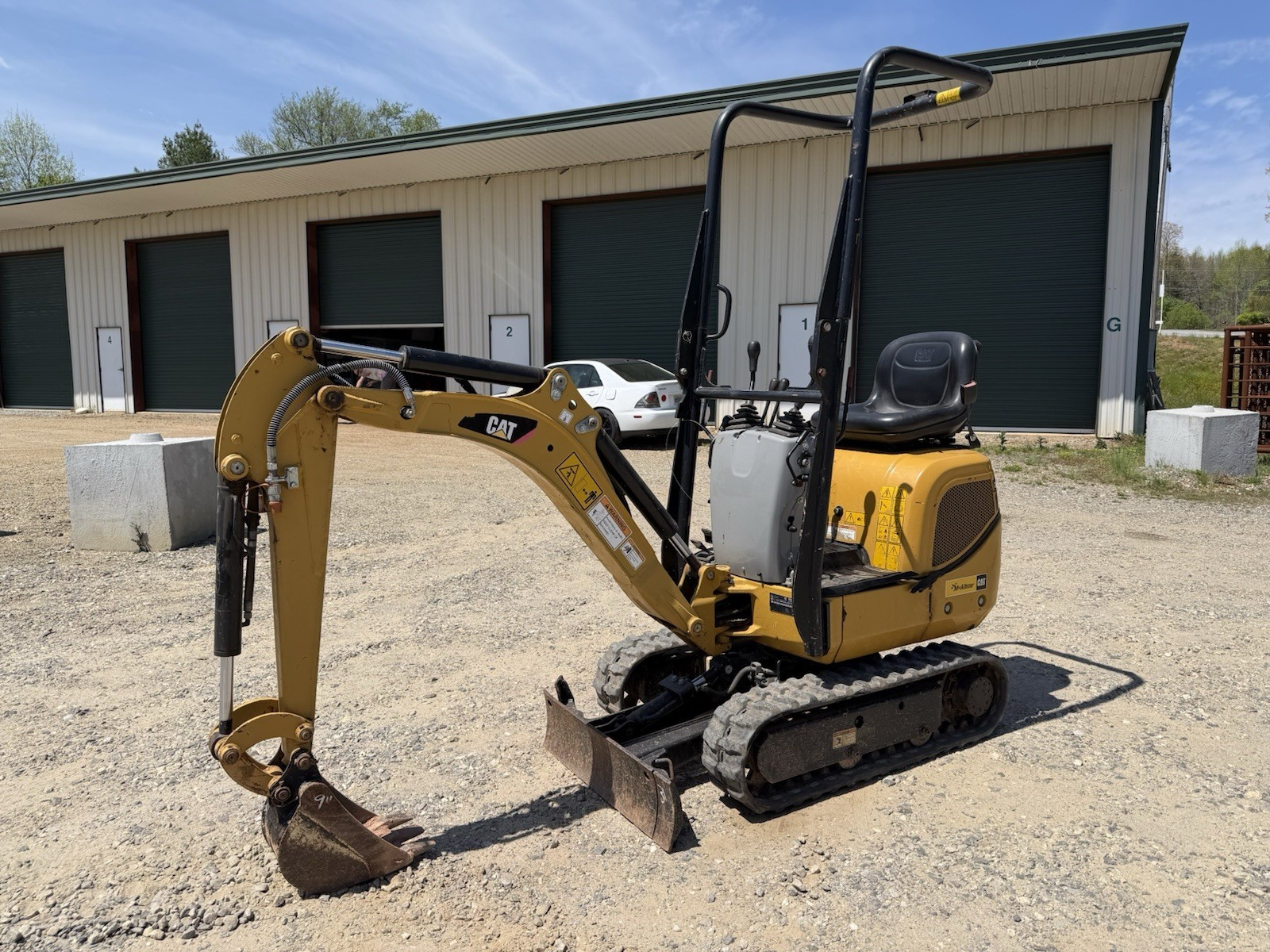 2018 CAT 300.9D Mini Excavator, 368 Hours, Serial CAT3009DHLJ201164