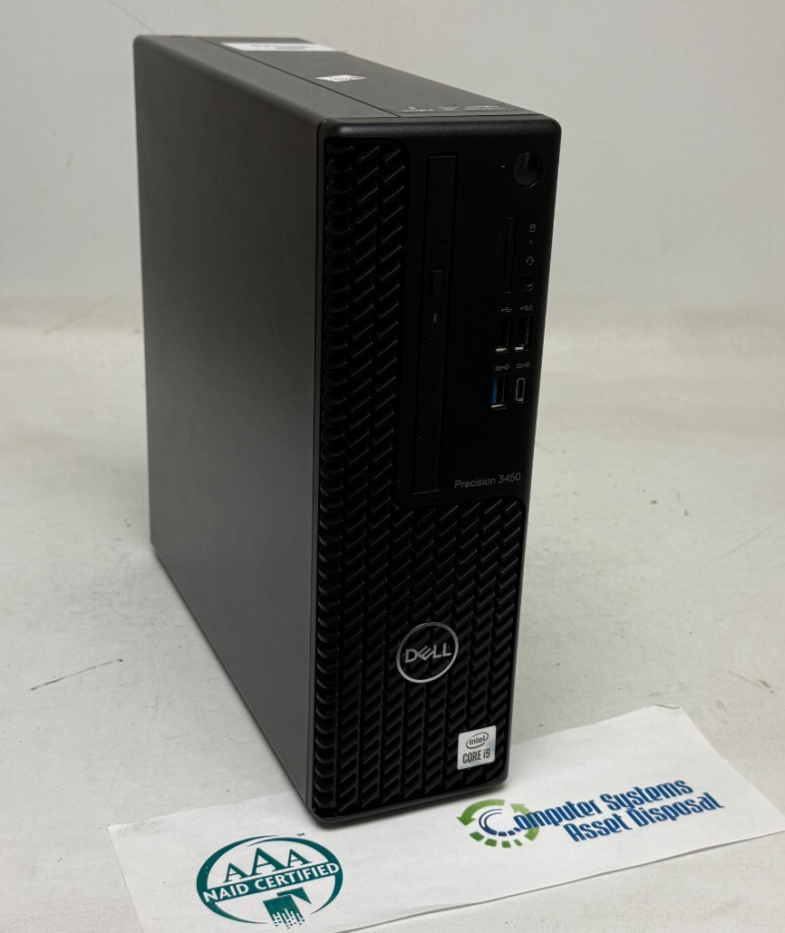 Dell Precision 3450 SFF (i9-10900 2.80GHz – 16GB RAM – NO OS/HDD – PARTS)