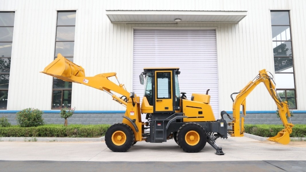 TOROS backhoe loaders TBL10-20 ( zero hours) 4×4, diesel, with 5 attachments.