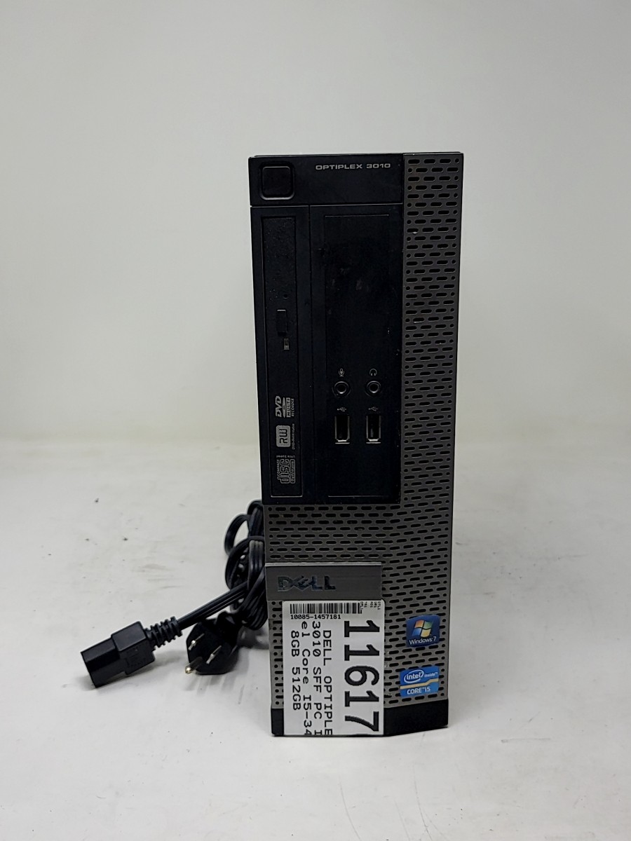 DELL OPTIPLEX 3010 SFF PC Intel Core I5-3470 8GB 512GB