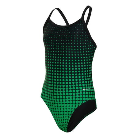 Sporti Molecule Thin Strap One Piece Swimsuit, High Cut, Unpadded (Women’s)