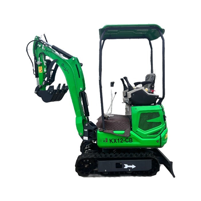 AGT 1-Ton Mini Excavator 13.5HP B&S Gas Engine EPA w/Hydraulic Thumb&Swing Boom