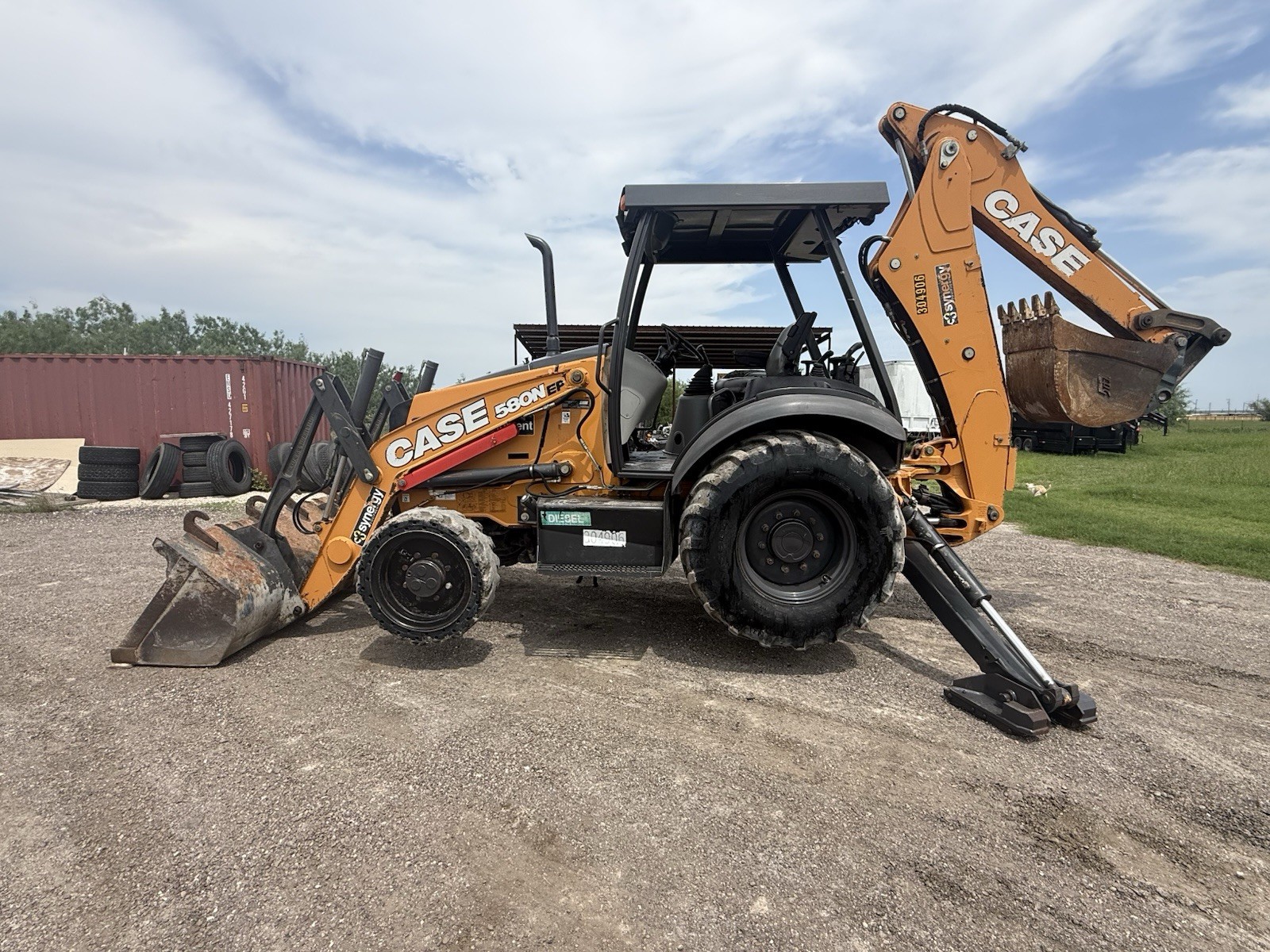 CASE 580N EP Backhoe Loader Construction Equipment 2327.1 Hours