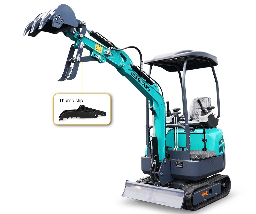 13.5hp mini excavator, pilot control system, B&S EPA engine, free delivery.
