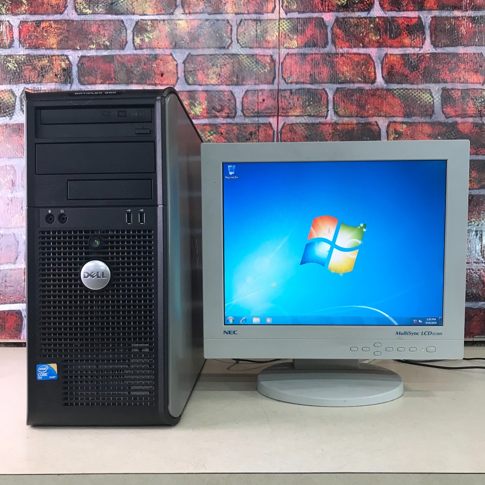 Dell OptiPlex 360 PC Retro Gaming Core 2 2.93GHz 2GB RAM (Windows 7 Pro 64-Bit)