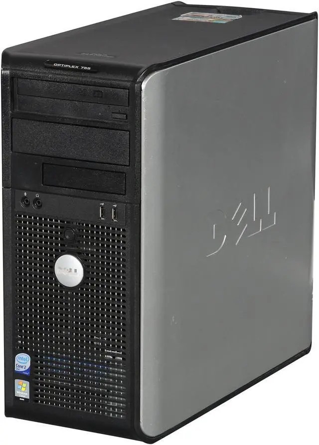Dell OptiPlex 755 Computer Core 2 Duo E6750 2.66GHz 2GB Ram, Dvd-Rom, No HDD