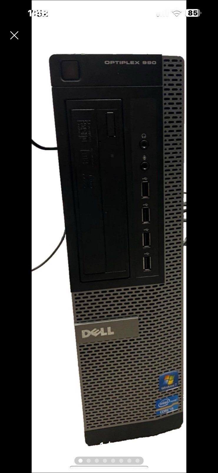 Dell OptiPlex 990 Desktop i5 3.10GHz 4GB RAM 300GB HDD Windows 10 Pro Installed