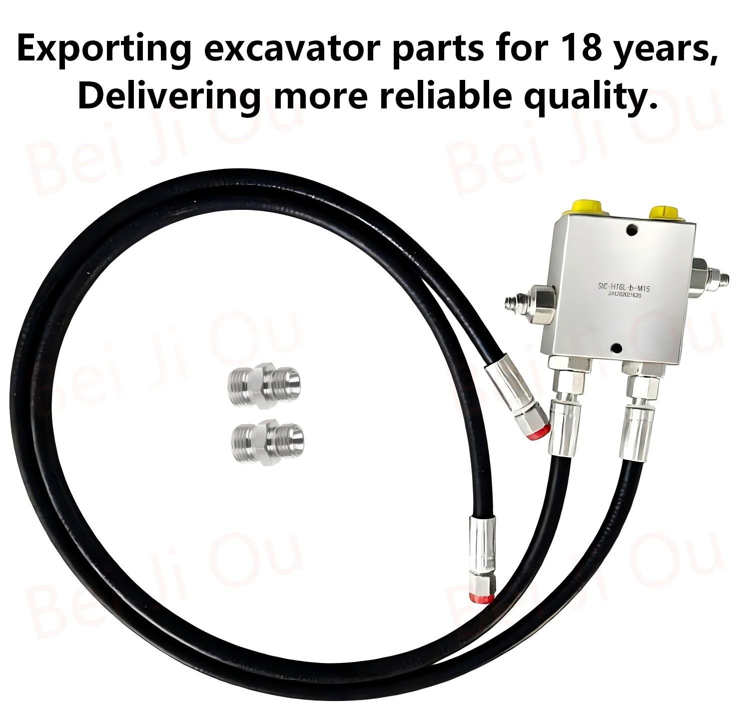1/4” For Mini Excavator Cushion Valve Swivel Motor Assembled Complete M14×1.5