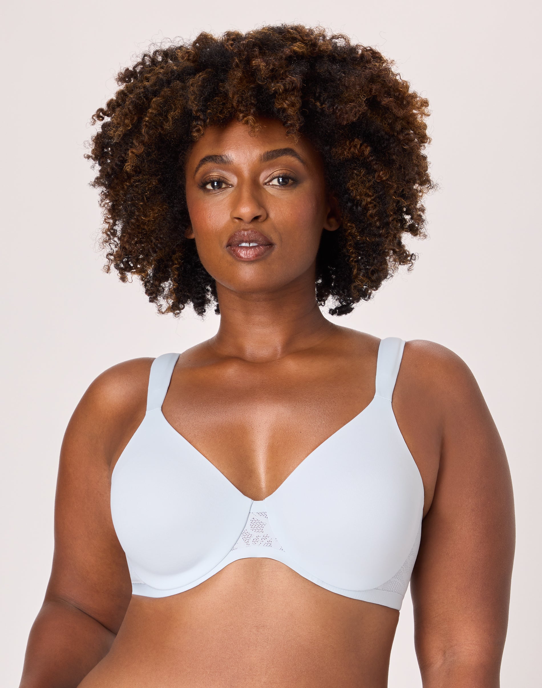 Bali’s Coolest Smoothing Underwire T-Shirt Bra Salty Pepper Grey 36DD Women’s