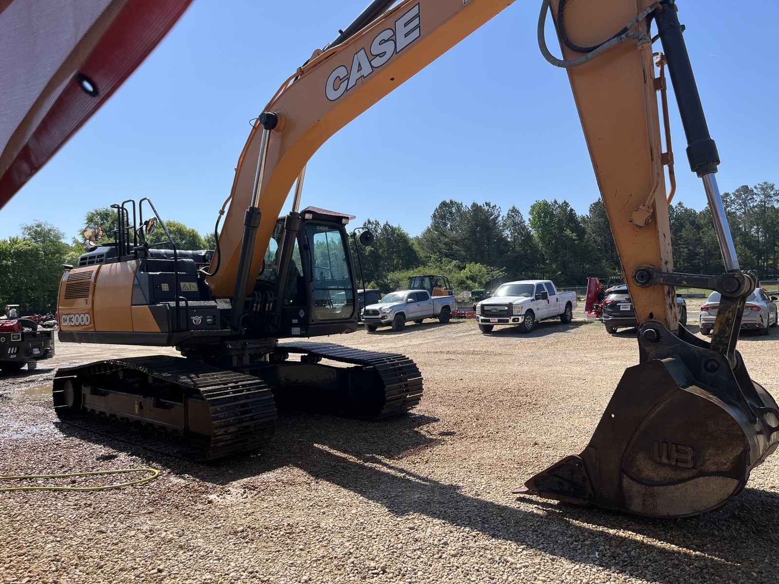 2023 Case CX300D. 1850 Hours!!!  Super nice and clean unit.