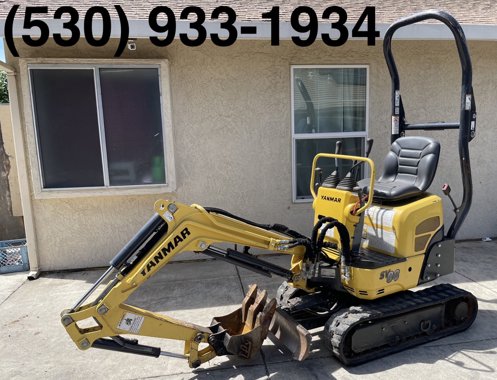 2022 Yanmar SV08 Mini Excavator