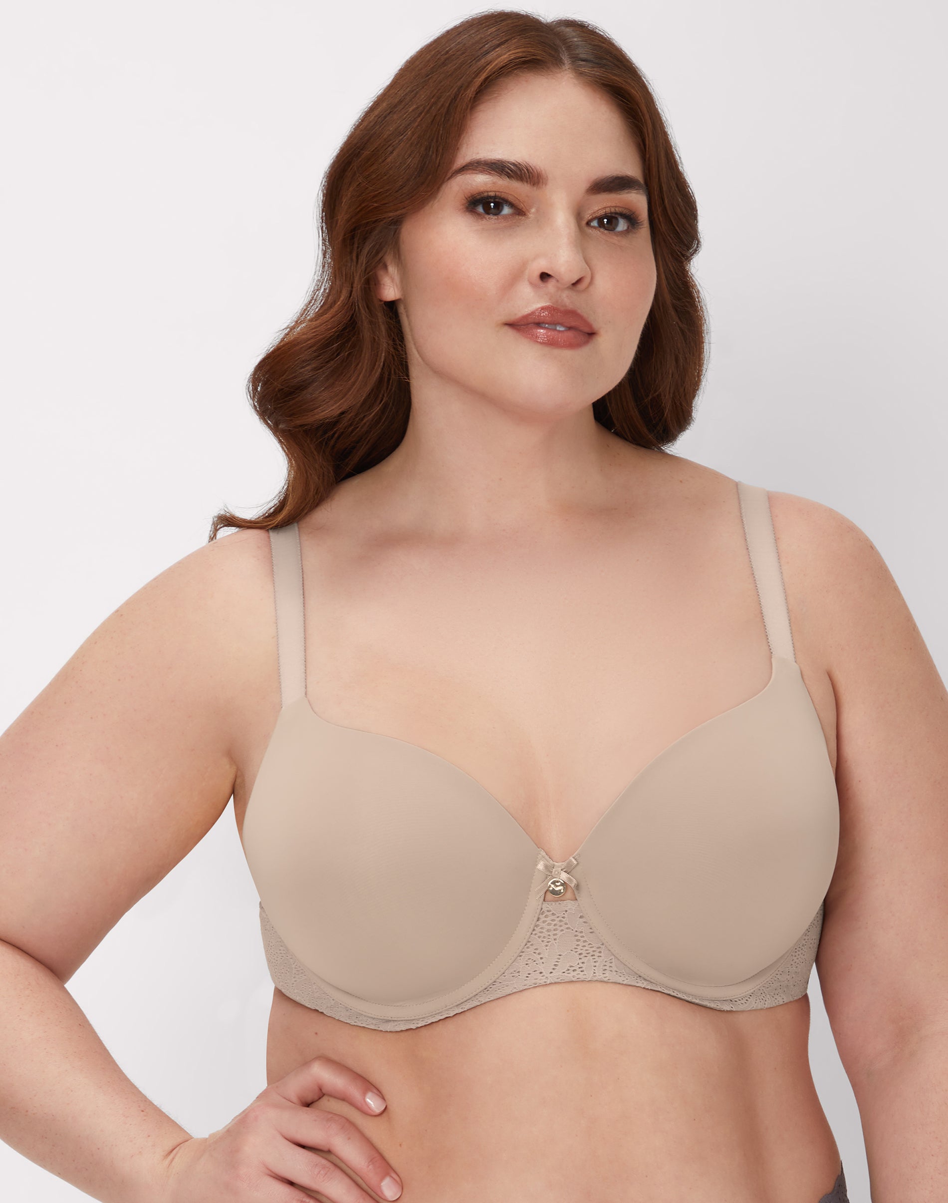 Maidenform One Fab Fit Custom Lift Underwire Bra Evening Blush 40D Women’s