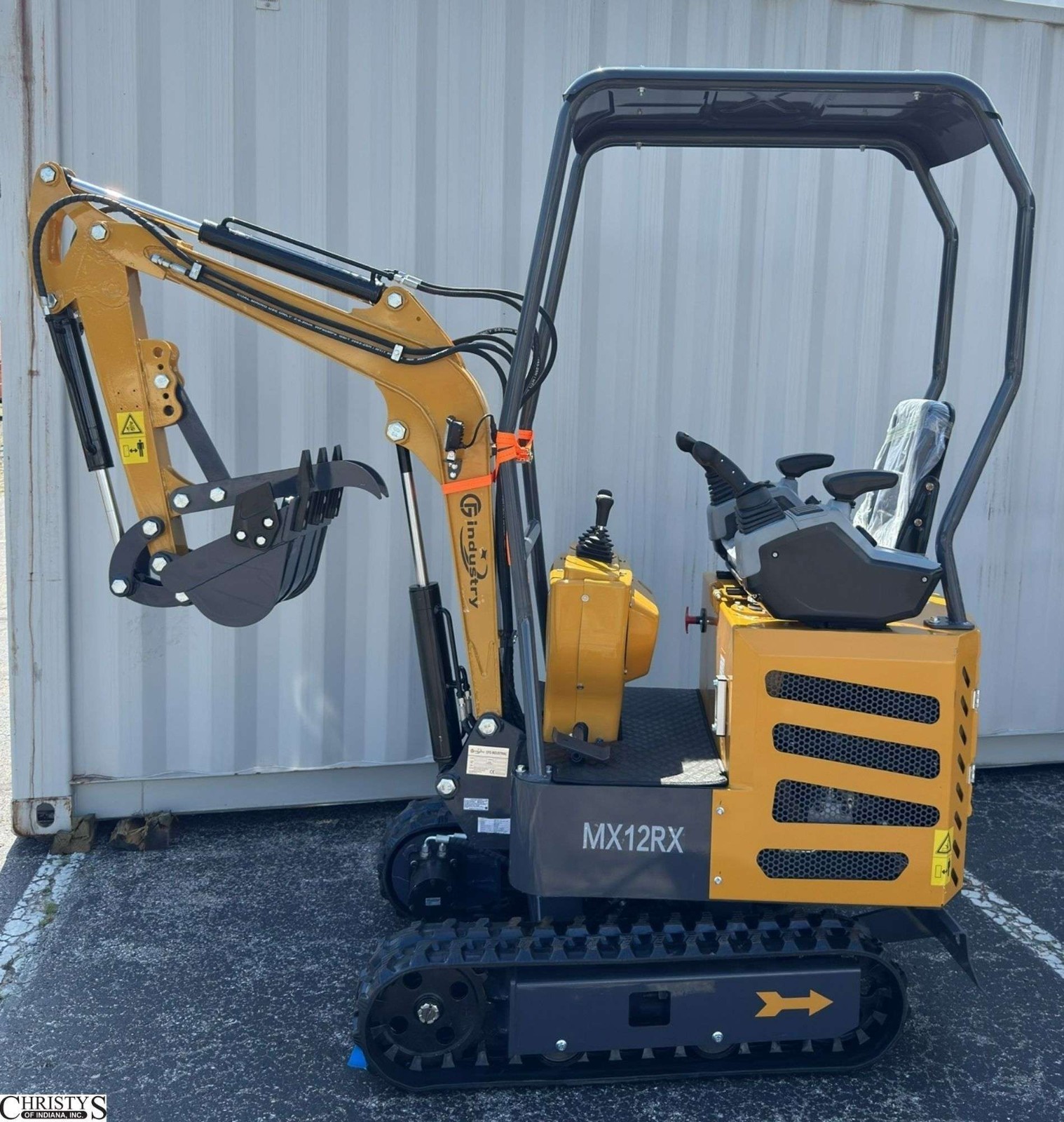 AGT MX12RX Hydraulic 1 Ton Mini Excavator RATO 420CC Gas Engine EPA Pilot System