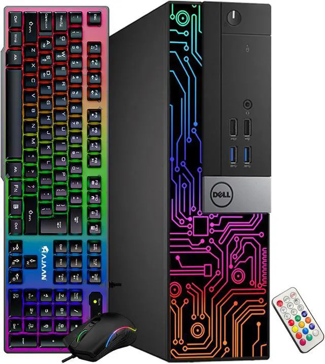 Dell OptiPlex SFF Intel i5 Quad-Core 8GB RAM 512GB SSD Win 10 Pro HAJAAN