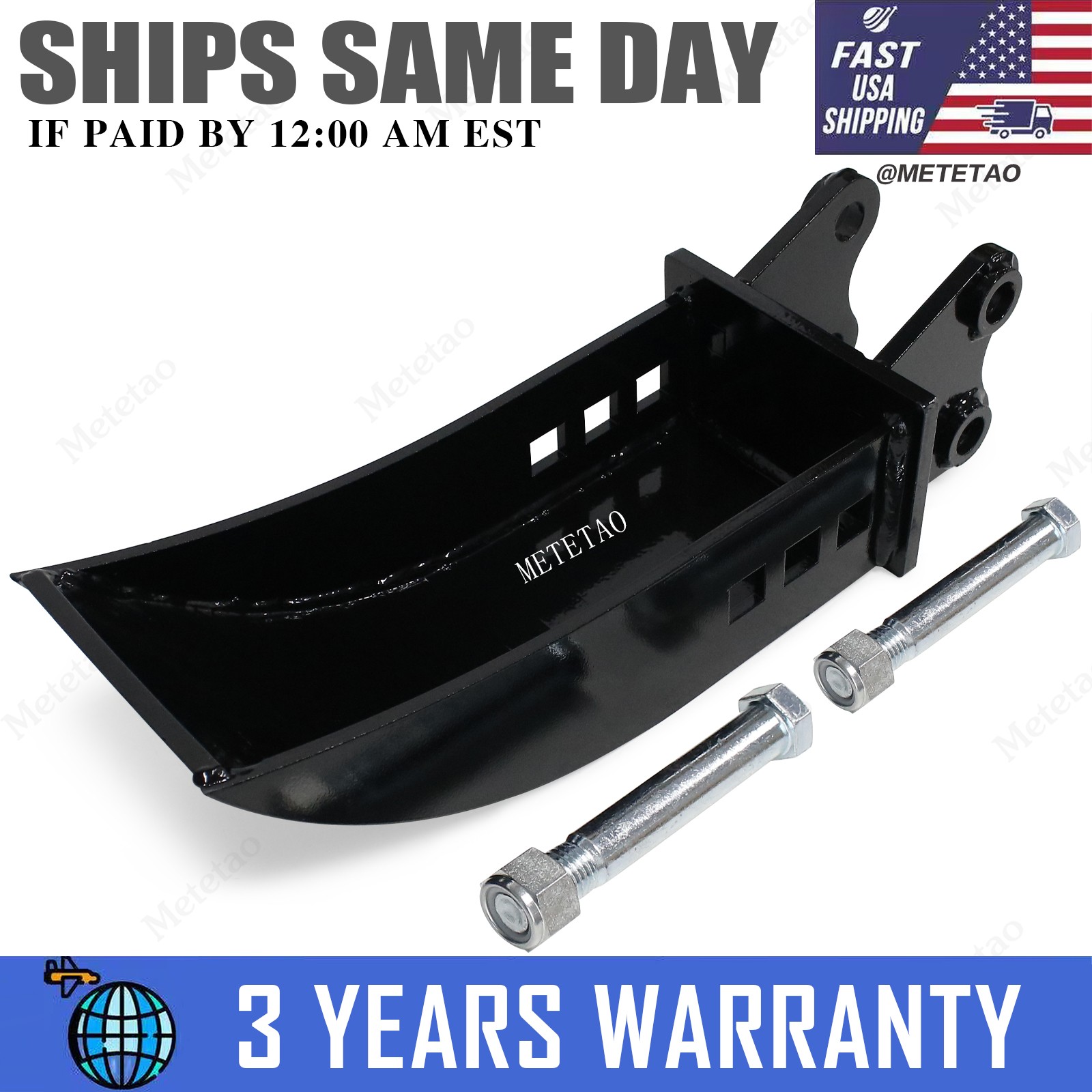 150mm Narrow Bucket Attachments For 0.8-2 Ton Mini Excavators Digger