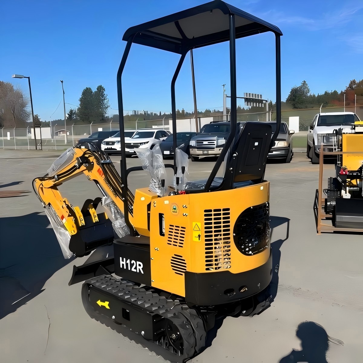 AGT H12R 1 Ton Hydraulic Mini Excavator Crawler 13.5HP RATO Gas Engine EPA