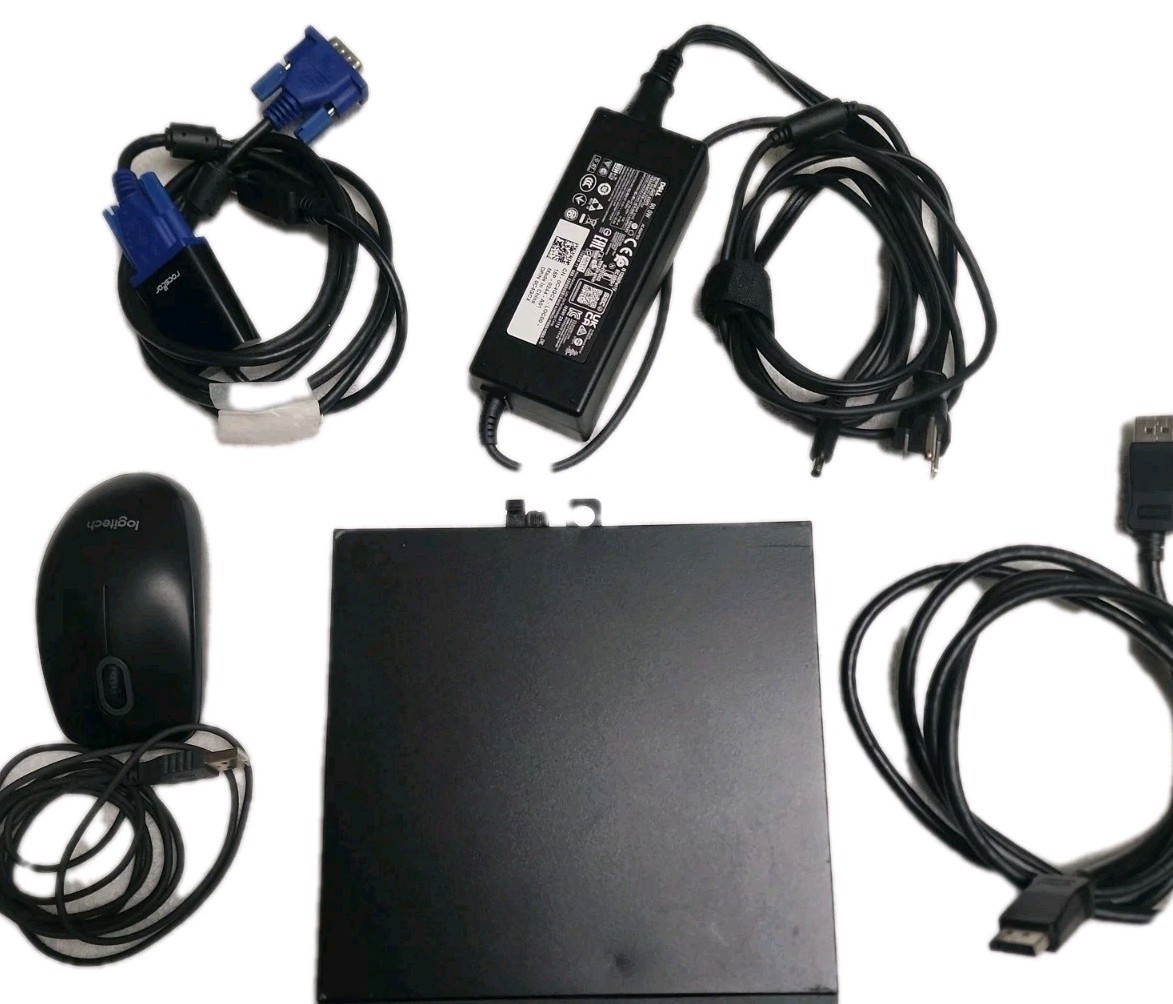 Dell OptiPlex 7060 Micro PC Intel i5-8500T 16GB RAM 256GB SSD HDMI Mouse