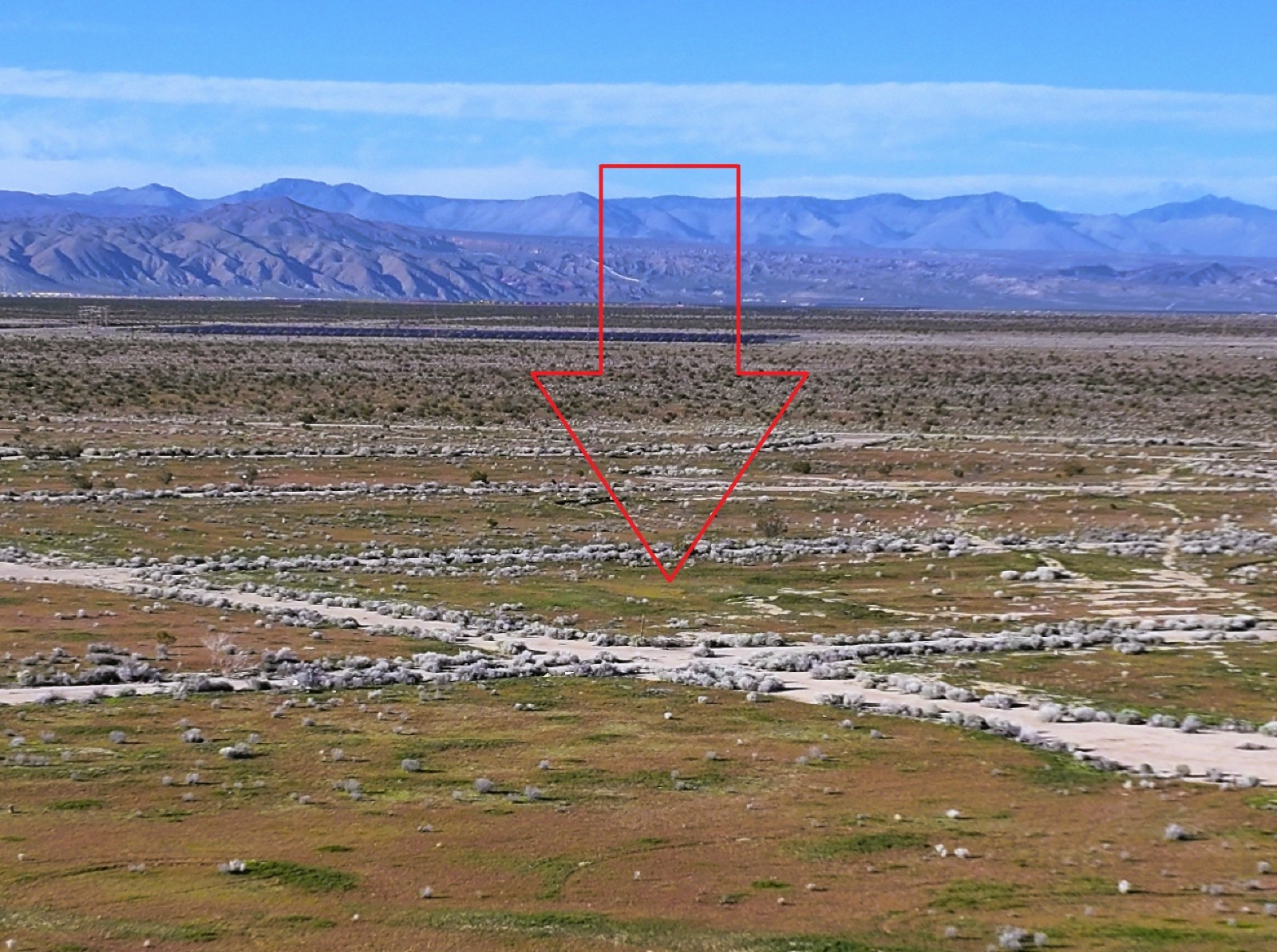,950. Lot 415 Howard Dr. California City Tiny Home Lot.  Down 7.80/MO.