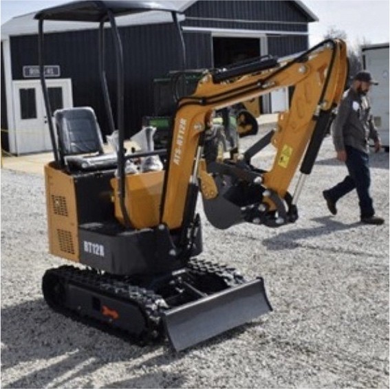 ATS Power ATS-D12D Mini Excavator 2026, 13.5hp, 1500lb Operating Weight