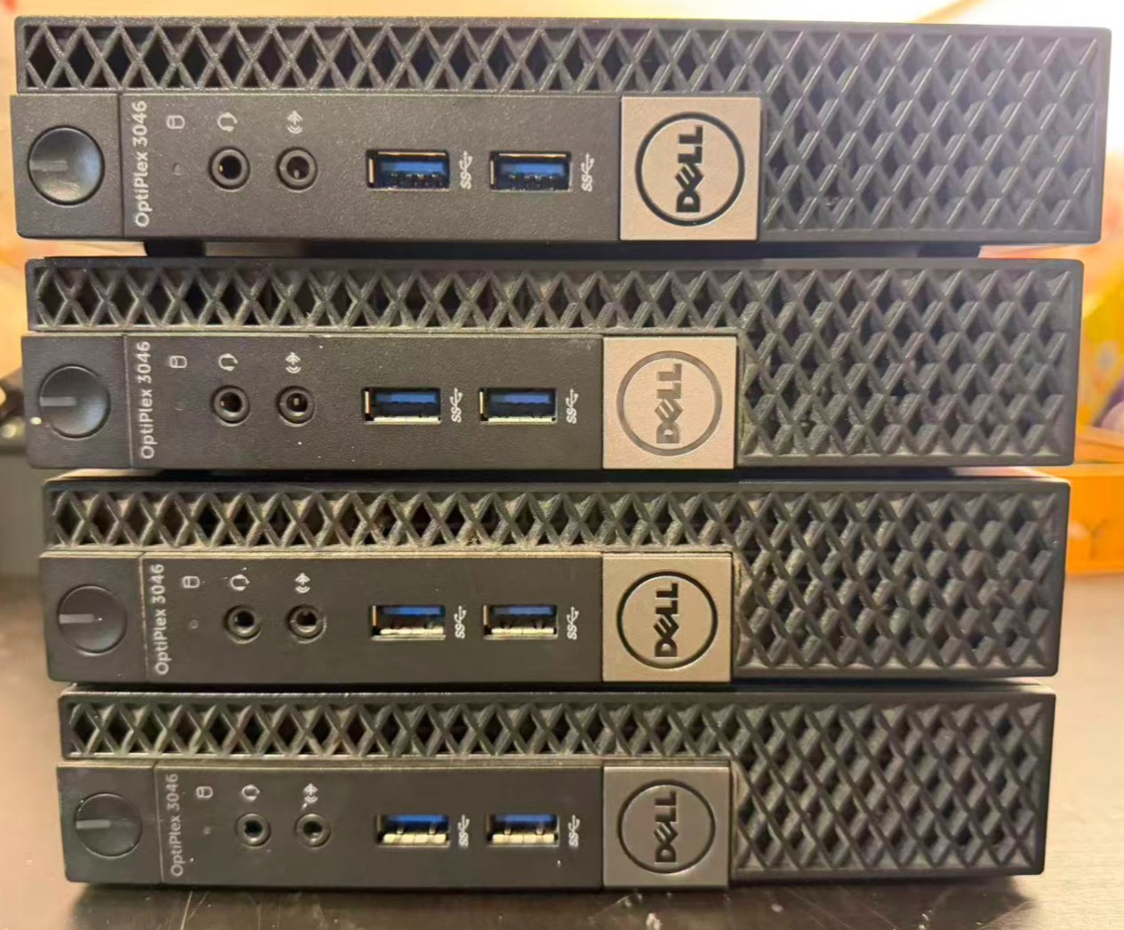 LOT OF 4 Dell OptiPlex 3046 Micro i5-6500T 8GB RAM NO HDD Barebone PCs
