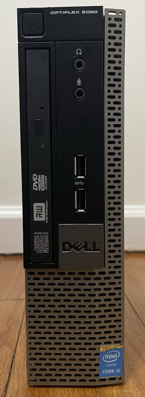 Dell Optiplex 9020 USFF | Core i3-4130@3.4GHz 8GB-Memory 250GB-SSD Storage