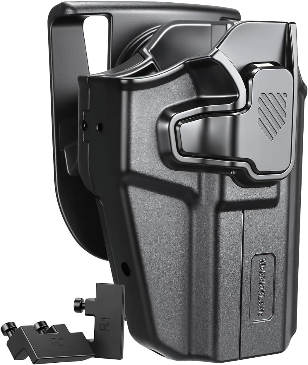 Universal OWB Gun Holster–Fits Most Popular Compact to Full Size Handguns,RH