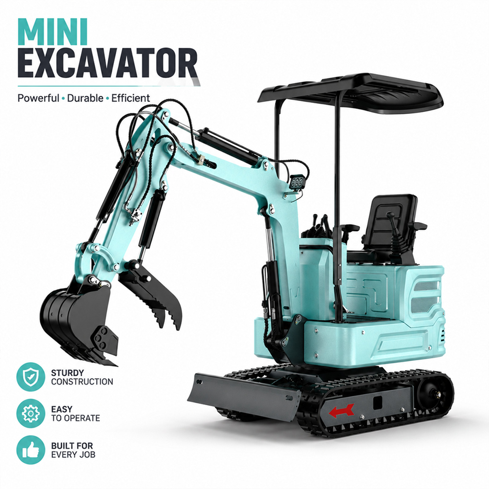 1.4 Ton Mini Excavator Kubota Z482 EPA Diesel Pilot Control Crawler Digger