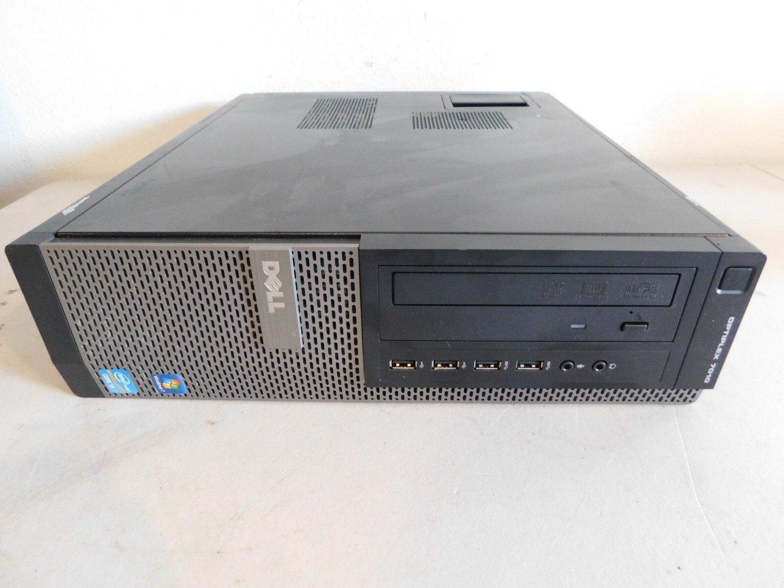 Dell Optiplex 7010 Intel i3-3240 @3.4GHz 4GB RAM Win 7 Ult COA – No HDD