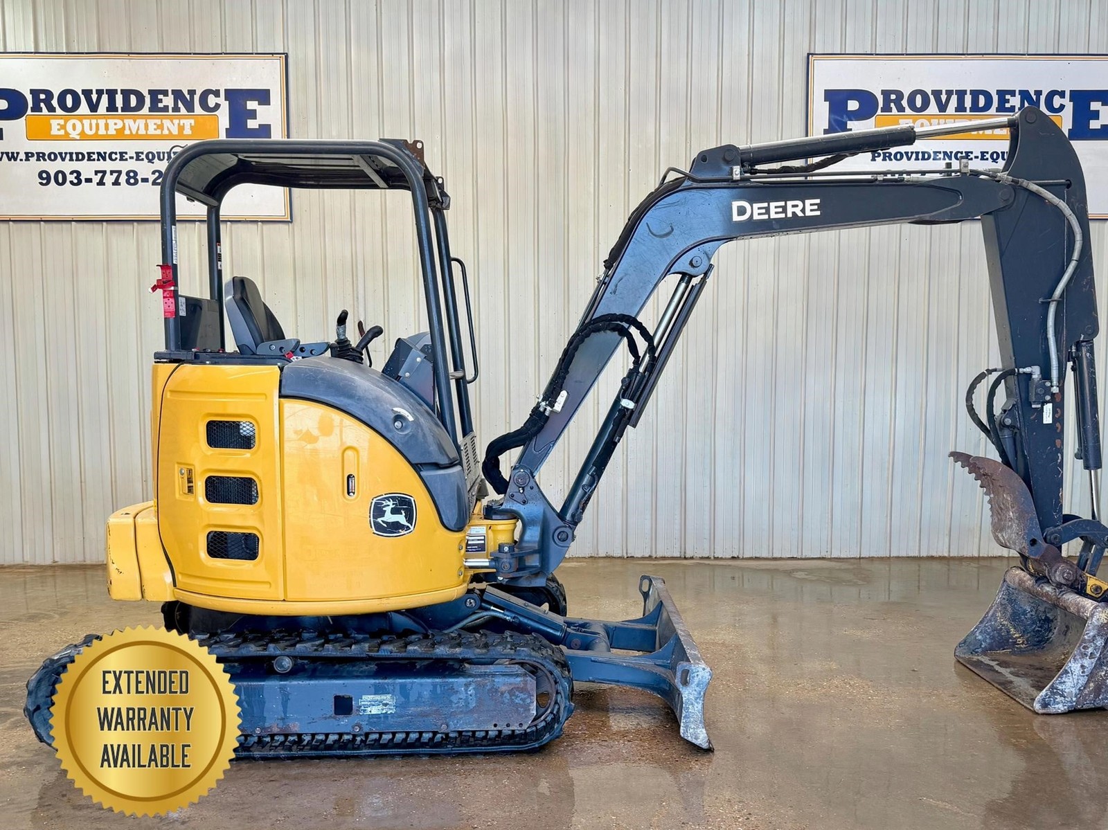 2023 JOHN DEERE 35G OROPS THUMB STRAIGHT BLADE MINI TRACK EXCAVATOR