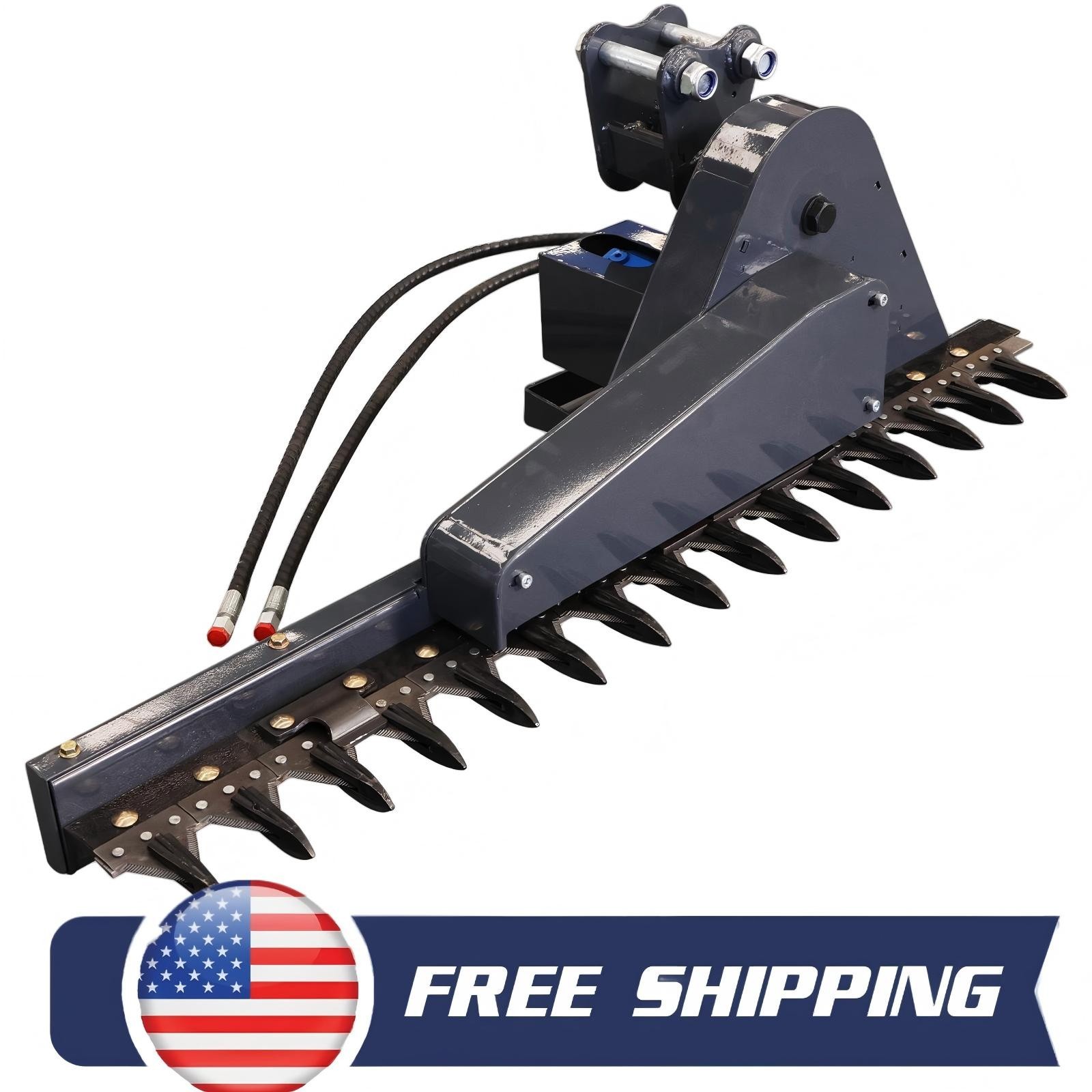 Mini Excavator Hydraulic Grass Brush Cutter Hedge Trimmer 25mm Diameter Bolt