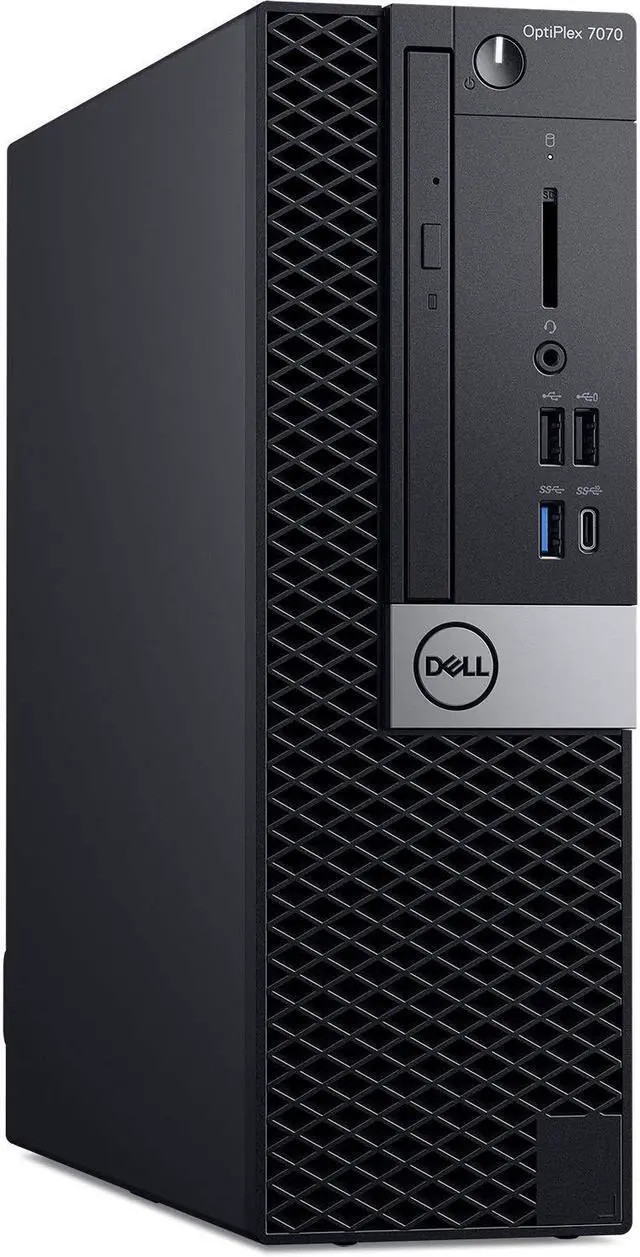Dell OptiPlex 7070 Desktop i7-9700 8GB RAM 256GB SSD Small Form Factor Renewed
