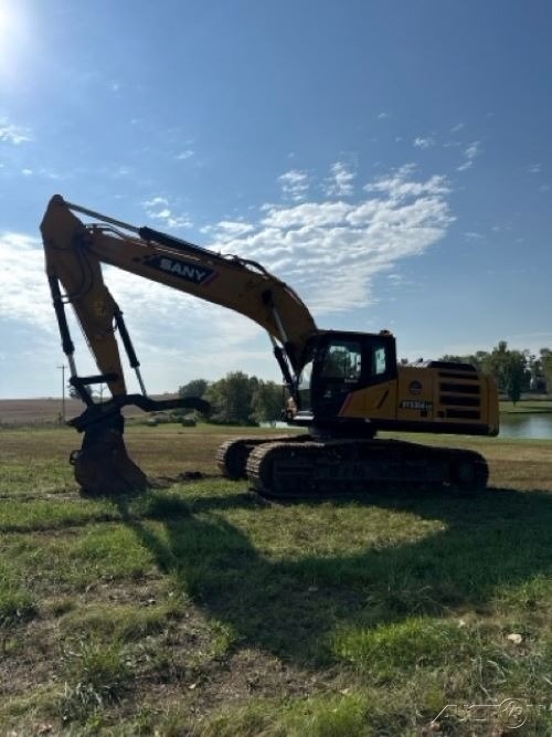 2023 Sany SY335C LC Excavator 795 Hours EROPS Heat/AC Stock#343047