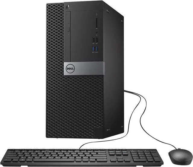 Dell OptiPlex 7040 Desktop MT Mini Tower i7-6700 16GB RAM 512GB SSD Keyboard &