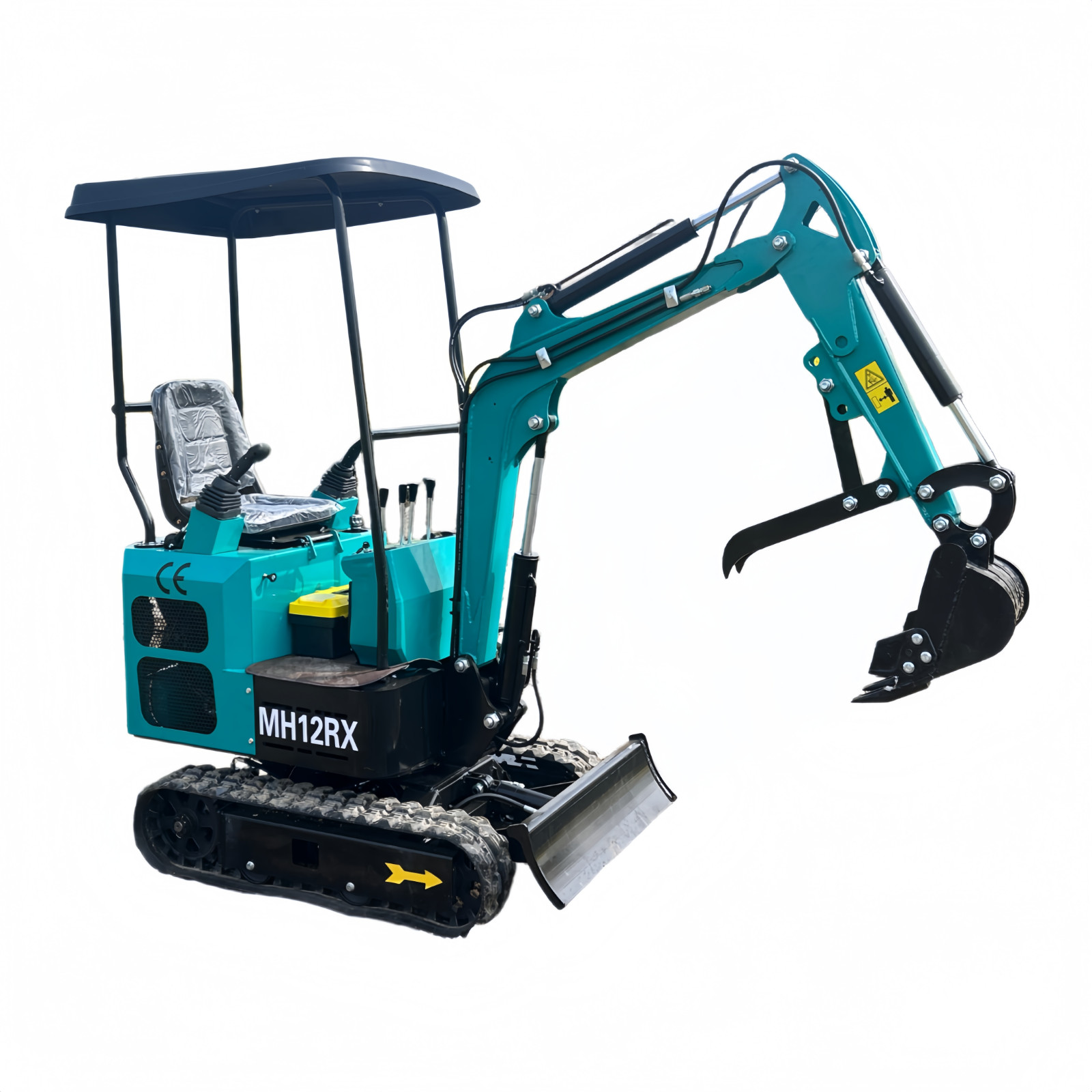 AGT 1Ton Mini Excavator Digger 13.5HP Rato Gas Engine Tracked Crawler
