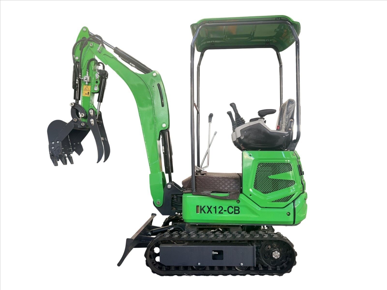 AGT 1 TON MINI EXCAVATOR 13.5 HP B&S ENGINE W/ HYDRAULIC THUMB & SWING BOOM EPA