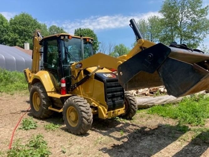 2023 Caterpillar 420 XE Backhoe Loader w/ 4-in-1 Bucket 614 Hours Stock#343458