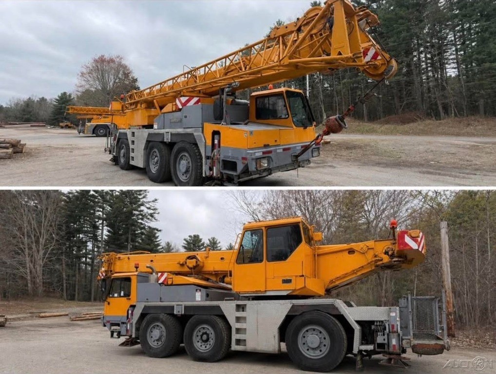 1995 Leibherr LTM1050 Crane 105ft Live Boom 50 Ton Lift Capacity Stock#343465