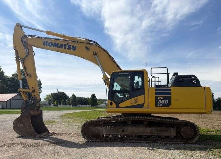 2018 Komatsu PC360 LC-11 Excavator 54″ Hensley Bucket 2,081 Hrs EROPS Stk#343438