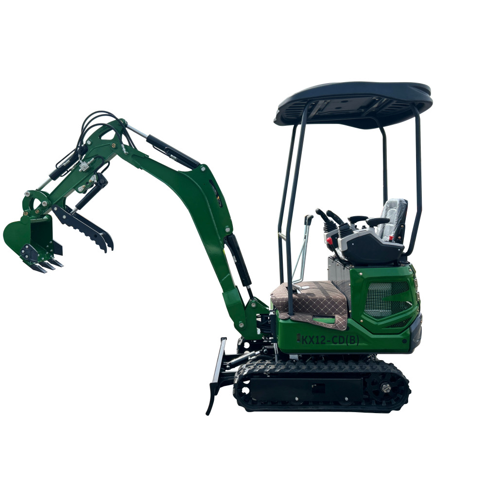 Brand New AGT 1Ton Mini Excavator 13.5HP Tracked Crawler w/side swing B&S Engine