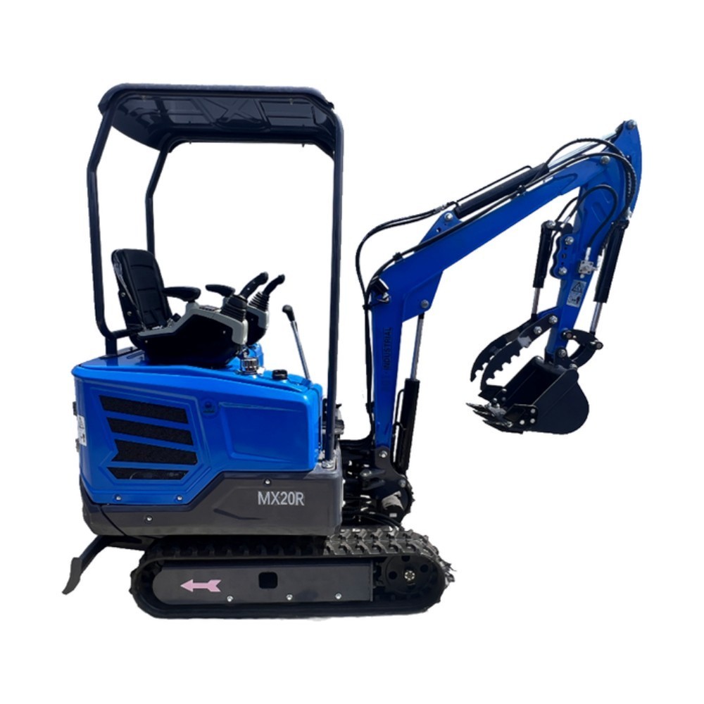 AGT Mini Excavator 1.2 Ton 23 HP RATO Engine Tracked Crawler w/Hydraulic Thumb